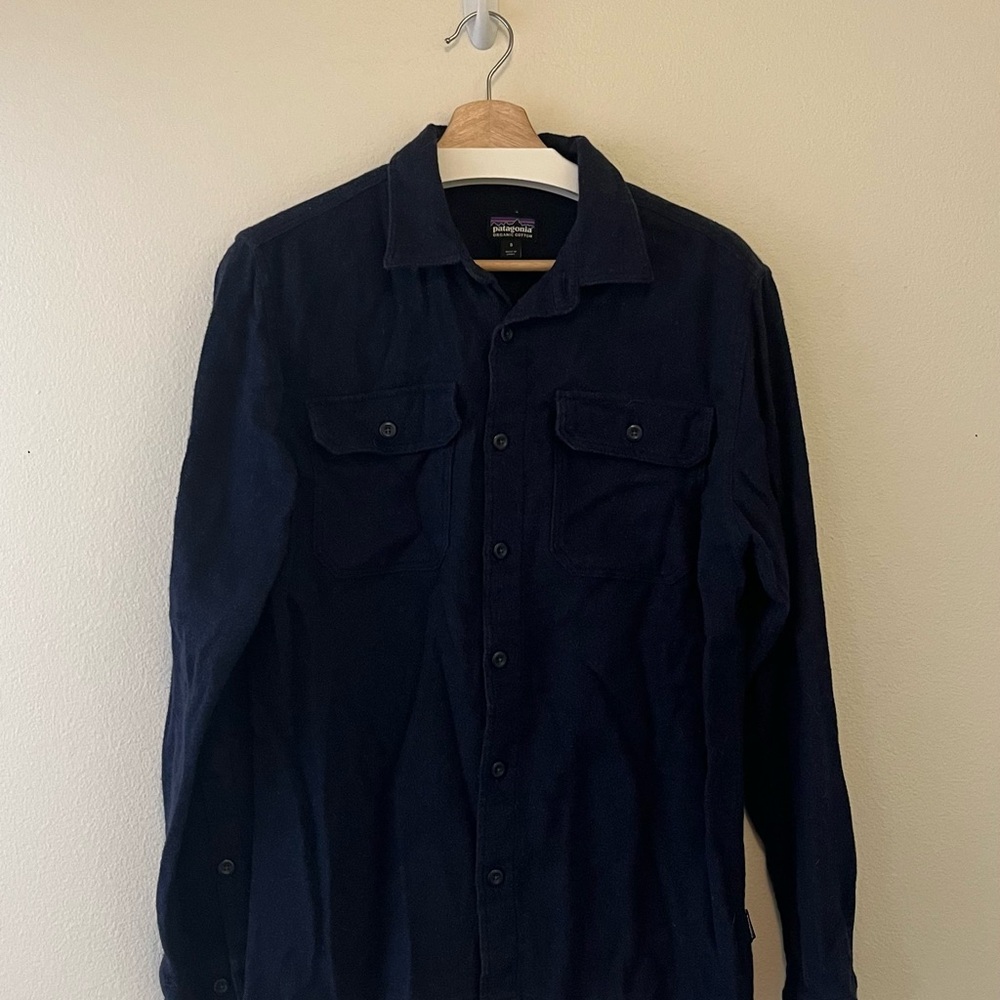 Patagonia Men's Long-Sleeved Fjord Flannel Shirt